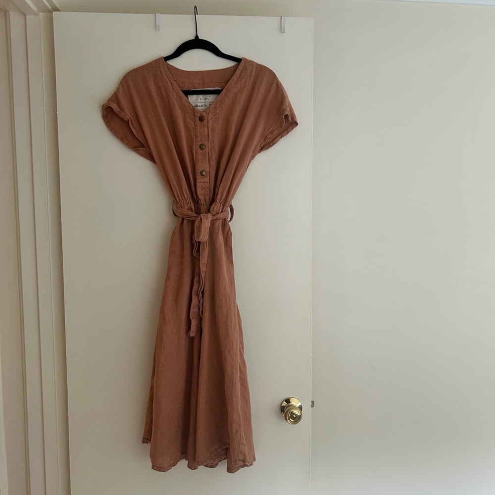 Not Perfect Linen Sydney Dress